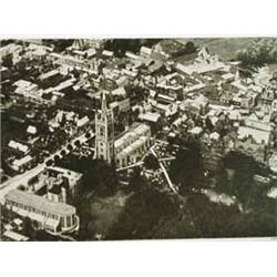 Twelve Pre War postcards 'Views from the air of Bishops' Stortford' Est.30/5