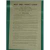 Image 1 : A framed set of rules for the West Essex Cricket Club 1905
