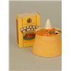 Image 1 : A Clarice Cliff conical mustard pot and cover