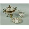 Image 1 : A continental porcelain pot pourri vase and lid