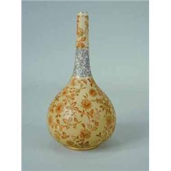 A Doulton Lambeth onion shaped vase