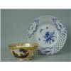 Image 1 : A late 18th/early 19th century Derby bowl with two titled landscape panels 'In Italy' and 'In Hollan
