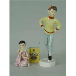 A Royal Worcester figure 'Tuesdays Child is full of grace' no. 3534