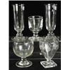 Image 1 : Five 19th century glass rummers