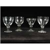 Image 1 : Four 19th century glass rummers