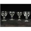Image 1 : Four 19th century glass rummers