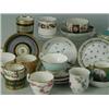 Image 1 : A selection of English and French 18th and 19th century porcelain cups and saucers