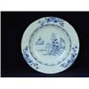 Image 1 : A Qianlong (1736 - 1795) blue and white dish