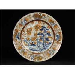 An 18th century Chinese Imari plate