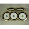 Image 1 : A Paris porcelain part dessert service comprising two comports and eleven plates
