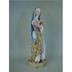 A large figure of a maiden by Jacob Petit