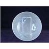 Image 1 : A Jobling blue glass bowl moulded with three Birds of Paradise