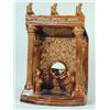 Image 1 : A 19th century treacle glazed watch stand