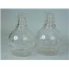 Image 1 : Two 19th century triple ring neck decanters
