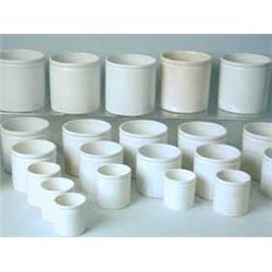 A collection of twenty seven late 19th century graduated preserve pots