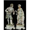Image 1 : A pair of Rudolstadt figures of an 18th century couple