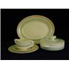 Image 1 : A Clarice Cliff bizarre six setting part dinner service