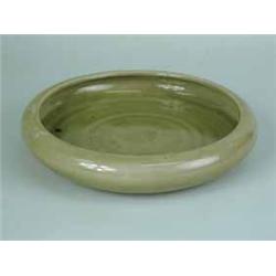 An early 20th Century bulb bowl of plain shallow form