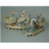 Image 1 : A pair of continental porcelain chariots
