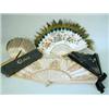 Image 1 : A Victorian mother of pearl and hand painted fan
