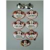 Image 1 : Seven enamel decanter labels