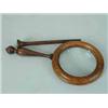 Image 1 : A rosewood library magnifying glass