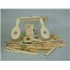 Image 1 : A selection of ivory and bone items