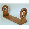 Image 1 : A good Victorian oak bookslide with carved and pierced ends Est.200/30