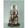 Image 1 : A pedlar doll under glass dome