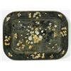 Image 1 : A Victorian toleware and mother of pearl inlaid tray
