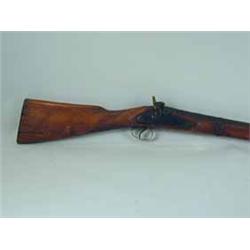 A 19th century 'Indian Tower' percussion gun