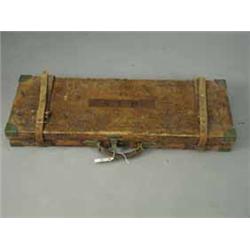 A 'W. J. Jeffery & Co Ltd.' leather gun case Est.80/12