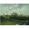 Image 1 : Gilbert Holiday 'THE GRAND NATIONAL' oil on canvas