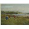 Image 1 : Three coloured golfing prints