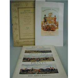 Two modern books of reproduction sporting prints