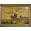 Image 1 : A set of four hunting prints each 26 x 41 cm