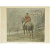 Image 1 : After Snaffles 'FOXCATCHERS' colour print with printed remarque