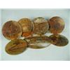 Image 1 : English School SEVEN HUNTING SUBJECTS six circular and one oval