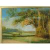 Image 2 : EDW. A. Brown 'MORNING MIST ST. ANDREWS CHURCH FROM CASTLE MEADOWS' oil on card