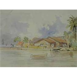 A 19th century album of marine sketches