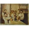 Image 1 : E.A.L. Ham 'MARTIN BROTHERS OF SOUTHALL - THE FAMOUS POTTERS IN STUDIO 1910' oil on panel