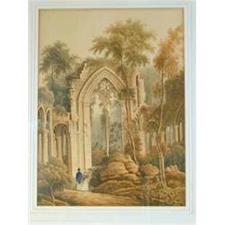 Attributed to Mary Ann Sharp NETLEY ABBEY