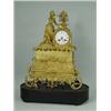 Image 1 : A 19th century French gilt mantel clock