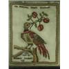 Image 1 : An early 19th century needlework picture 'The beautiful Chinese woodcock'