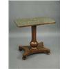 Image 1 : A mid Victorian rosewood pedestal table