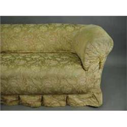 A Victorian three seat Chesterfield with floral loose covers Est.200/40