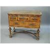 Image 1 : An early 18th Century style walnut lowboy