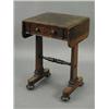 Image 1 : A Regency rosewood lamp table