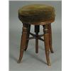 Image 1 : A l9th Century mahogany adjustable piano stool