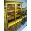 Image 1 : A late Victorian walnut bookcase with adjustable shelves